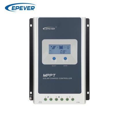 China Charger Controller Free Shipping! ! ! Epever EPsolar MPPT 40A 12V 24V Auto Tracer 4210AN+EBOX-BLE-01+TS-R+RS485-150U Solar Charge Controller for sale