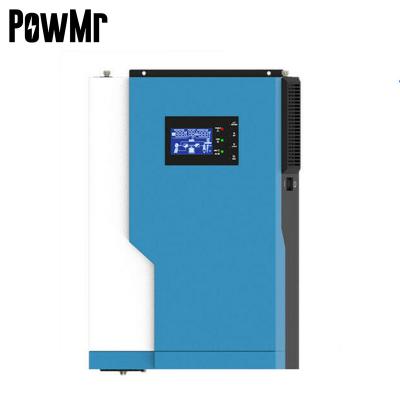 China Can Work No Solar Battery PowMr 3.5KW 5.5KW Hybrid Inverter Off WIFI Built-in Pure Sine Wave Inverter Support Grid 48V MPPT 100A Moduel for sale