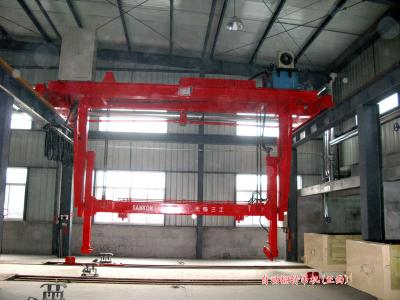 China Autoclaved Aerated Concrete plant Auto crane used for tilting hoister for sale