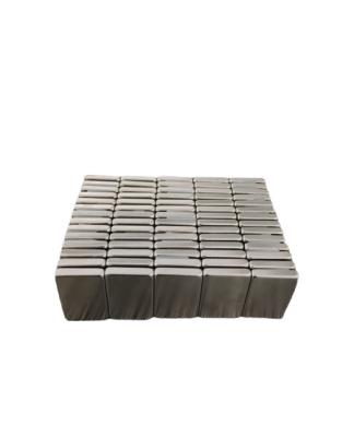 China Small Rare Earth Permanent Neodymium Block Magnet N35 Zinc Coating Multipurpose Use for sale