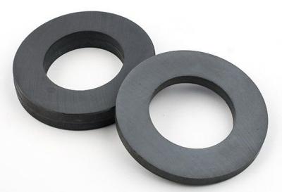 China Custom Strontium / Barium Ferrite Ring Magnet Y25 Y30 Y33 Y35 Multipurpose Use for sale