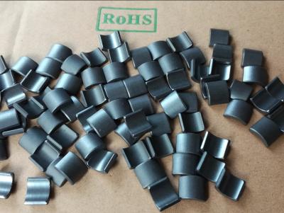 China Y30 Y33 Y35 Grade Ferrite Arc Magnet Ceramic Motor Arc Segment Magnets for sale