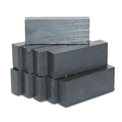 China Strong Permanent Ferrite Block Magnets Barium Ferrite Magnet For Speaker for sale