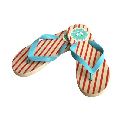 China White Women Print Durable Cheap Thongs Slipper Beach Rubber Flip Flops for sale