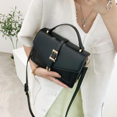 China Fashion Designer Luxury Women's Belt Lock Tote Bag PU Leather Shoulder Cross - Body Bags Women Handbag New Feminine Women Pinch Handbags for sale