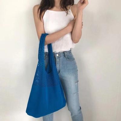 China Other Designer Casual Hollow Woven Knitted Large Capacity Tote Summer Beach Purses Shoulder Shopper Return Braid Women Handbags for sale