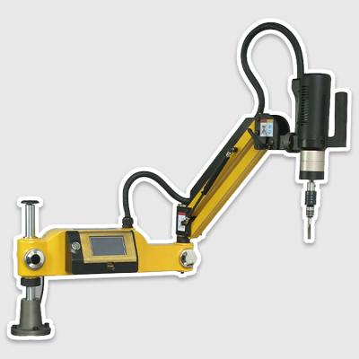 China Other electric tapping machine with function arm machine touch screen M3-M16 flexible oiling and blowing tapping tapper for sale