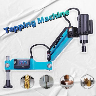 China Other electric tapping machine with flexible arm tapping machine touch screen M3-M16 tap tap holder included for sale