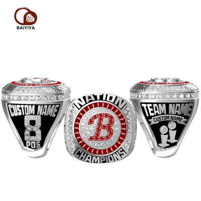 China Custom National Championship Rings Casual/Sporting Ring American Basketball Trophy Hockey Championship for sale