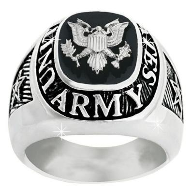 China Army Military Custom Ring Stainless Steel Ring Cheap Price for sale