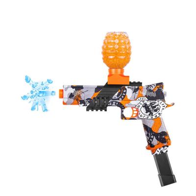 China Electric Toy Splat Gel Ball Gun Electronic Sandblaster Gun Toy Water Bead Outdoor For Kids Product AKM47 Toy Guns Gel Ball Gun Boys for sale