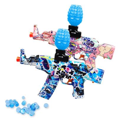 China Electronic Plastic Firearm AKM47 Toy Guns Water Ball Gel Water Bomb Toy Electric Gel Ball Blaster for sale