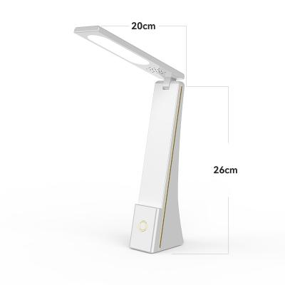 China Modern flexible led desk work table lamp work lamp folding simple led table lamp with base for sale