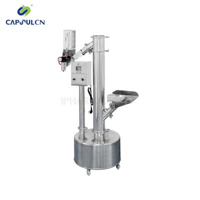 China Hard Vertical Capsule Powder LVS-C100 Automatic Capsule Pill Polishing Machine for sale