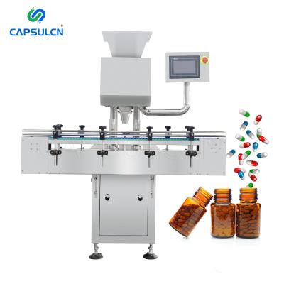 China Factory Multi Channel Automatic Medicine Bottle Capsule Counter Pill Capsule Electronic Vibrating Tablet Counting Machine for sale