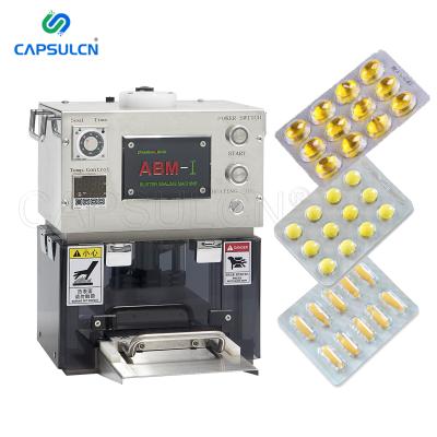 China ABM-I Manual Pneumatic Food Tablet Blister Packing Machine for sale