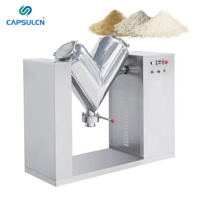 China V-Shape Chemical Industrial Pharmaceutical Laboratory Powder CapsulCN Blender Dry Powder Mixer for sale