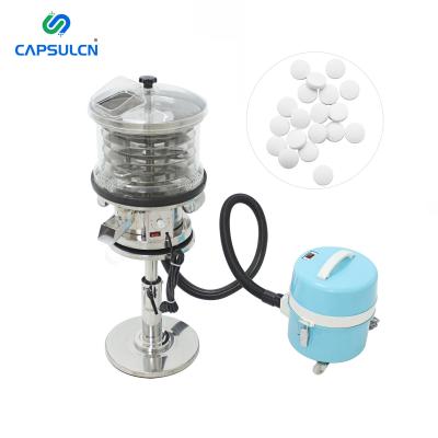 China CFQ-300 Automatic Fast Upward Tablet Pill Deduster Machine With Aspirator for sale