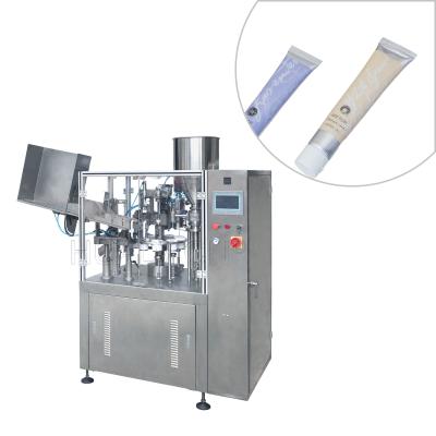 China NF-60A Automatic Food Chocolate Glue Tube Soft Filling And Sealing Machine for sale