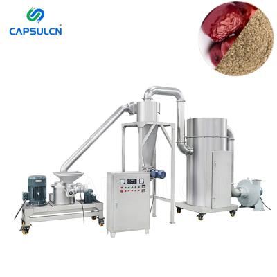 China Chemicals Processing WFJ Herb Pulverizer Machine Industrial Automatic Extra Fine Grinders Food Powder Herbal Grinding Machine for sale