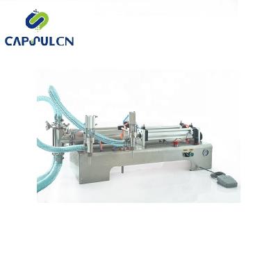 China G2WY 30-300ml Food Double Heads Liquid Filling Machine With Two Outlets for sale