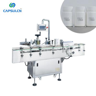 China PBTB-160 Medicine Round Bottle Medical Automatic Plastic Sticker Labeling Machine for sale