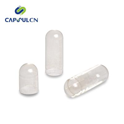 China HPMC CapsulCN Vegetable Empty Capsules Clear Veg Empty Capsules Vegetable Capsules Custom Size 000 00 0 1 2 3 4 5 for sale