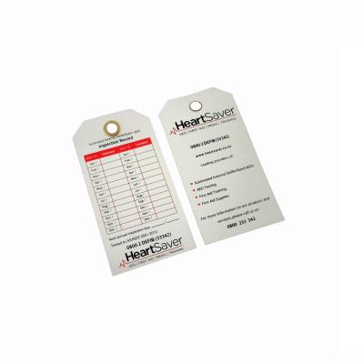 China Custom Recycled Hang Tag Own Logo Special PVC Waterproof Tags for sale