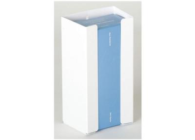 China Powder Coated Metal Single Glove Dispenser White 5-3/4