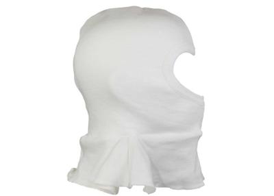 Chine Le coton Balaclava blanc font face à la couverture, visage libre Balaclava de ride d'audit de Sedex plein à vendre