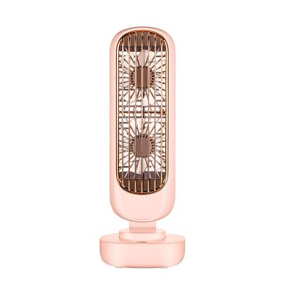 China Retro Hotel Bedroom Office Wireless Mobile Large Wind Hot Selling Low Noise Customizable Desk Fan for sale