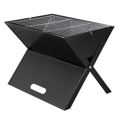 China Factory Wholesale Portable BBQ BBQ Tool Easily Assembled Foldable Charcoal Grill With Cooking Grate for sale