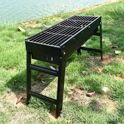 China Outdoor High Quality Foldable BBQ Grill Garden BBQ Grill Adjustable Height Hot Selling Sturdy And Durable Charcoal Grill for sale