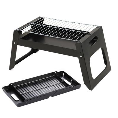 China Adjustable Height Outdoor Foldable BBQ Grills Patio BBQ Charcoal Grill Picnic Stoves Heating Stove BBQ Accessories Tools for sale