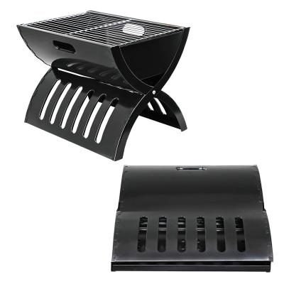 China Hot Selling Portable Adjustable Size Charcoal BBQ Grill Foldable Outdoor BBQ Grill For Outdoor Picnic Camping for sale