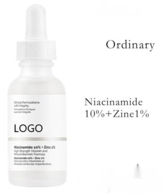 China Wholesale Ordinari Niacinamide 10% Zinc 1% Face Serum Peeling Solution Acne Remover Anti Aging Skin Care Product for sale