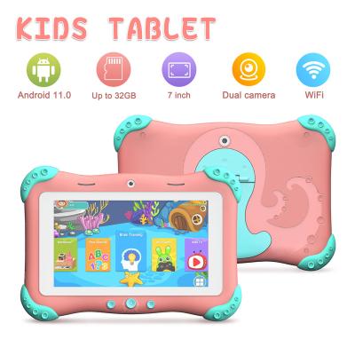 China Tough Tablet 7 Inch RK3326 1+16G Android 10.0 With GMS Certification Kids Tablet Best Gift For Kids Learning Kids Tablet PC for sale