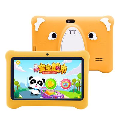 China Tough Tablet 7inch A50 1+16G Android 10.0 Kids Tablet PC Best Gift For Kids Learning Wifi Quadcore Kids Tablet PC for sale