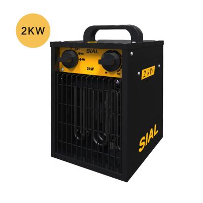 China Hotels SIAL 2KW Industrial Portable Heater For Home And Office Sial 2kW Electric Industrial Heater for sale