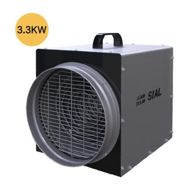 China Hotels SIAL 3.3KW Air Force 220V Industrial Portable Electric Heaters Industrial Heater for sale