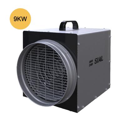 China SIAL Hotels 9 KW with Overheat Interrupt System Industrial Heater Portable Electric Air Heaters for sale