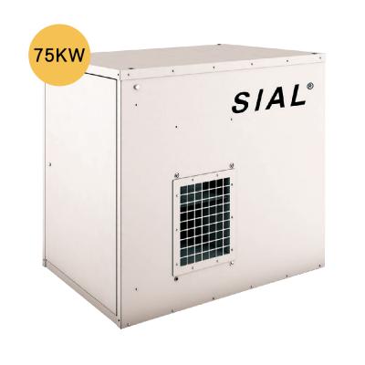 China Hotels SIAL 75KW Heater LED Display Direct Gas Suspended Gas Heater for sale