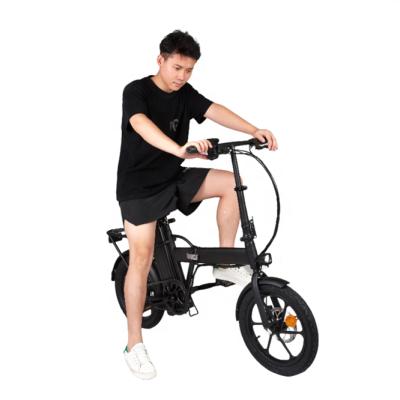 China EU Steel Warehouse New Arrival Ebike 16inch Chainless Electric Bike For Adults Ready To Ship for sale