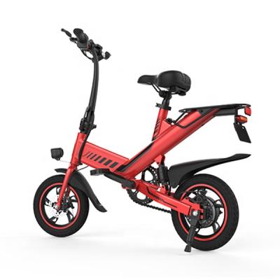 China Junling v1 ebike 14inch folding bike electric bike/e-bike/pedal bicycle cheap mini pocket auxiliary electric bike for sale