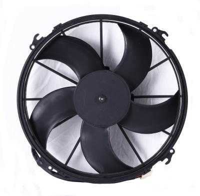 China KEAO factory price bus air condenser fan DC brush motor 12inch blowing and sucking high quality and good fan 12V or 24V for sale