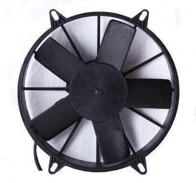 China High Quality Bus Blower Radiator Suction Fan DC Motor Replace SPAL 11inch Bus Air Conditioner System From China Factory 11inch for sale