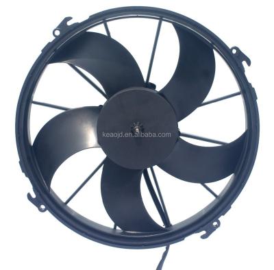 China High quality and nice price DC motor fan replace SPAL VA01 series for China manufacture 12inch bus air conditioner system boost for sale