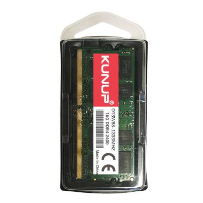 China EMMC OEM Kunup DDR4 RAM 4GB 8GB 16GB 2400MHZ Memory Laptop RAM Memorias for sale