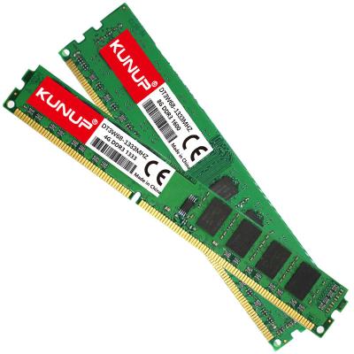 China Original KUNUP Desktop Laptop Reg CCE Server 240pin RAM DDR3 1333MHZ 2GB 4GB 8GB 1600MHZ / Desktop Memory New Dimm Stand By AMD for sale