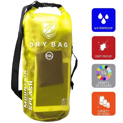 China Fashion Hot Sale 5L 10L 20L 30L 40L Waterproof PVC Dry Bags Return Ocean Pack for Canoeing Kayaking Floating Camping Kayaking for sale